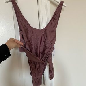 BRAND NEW Lioness One-Piece Mauve Bathing Suit
